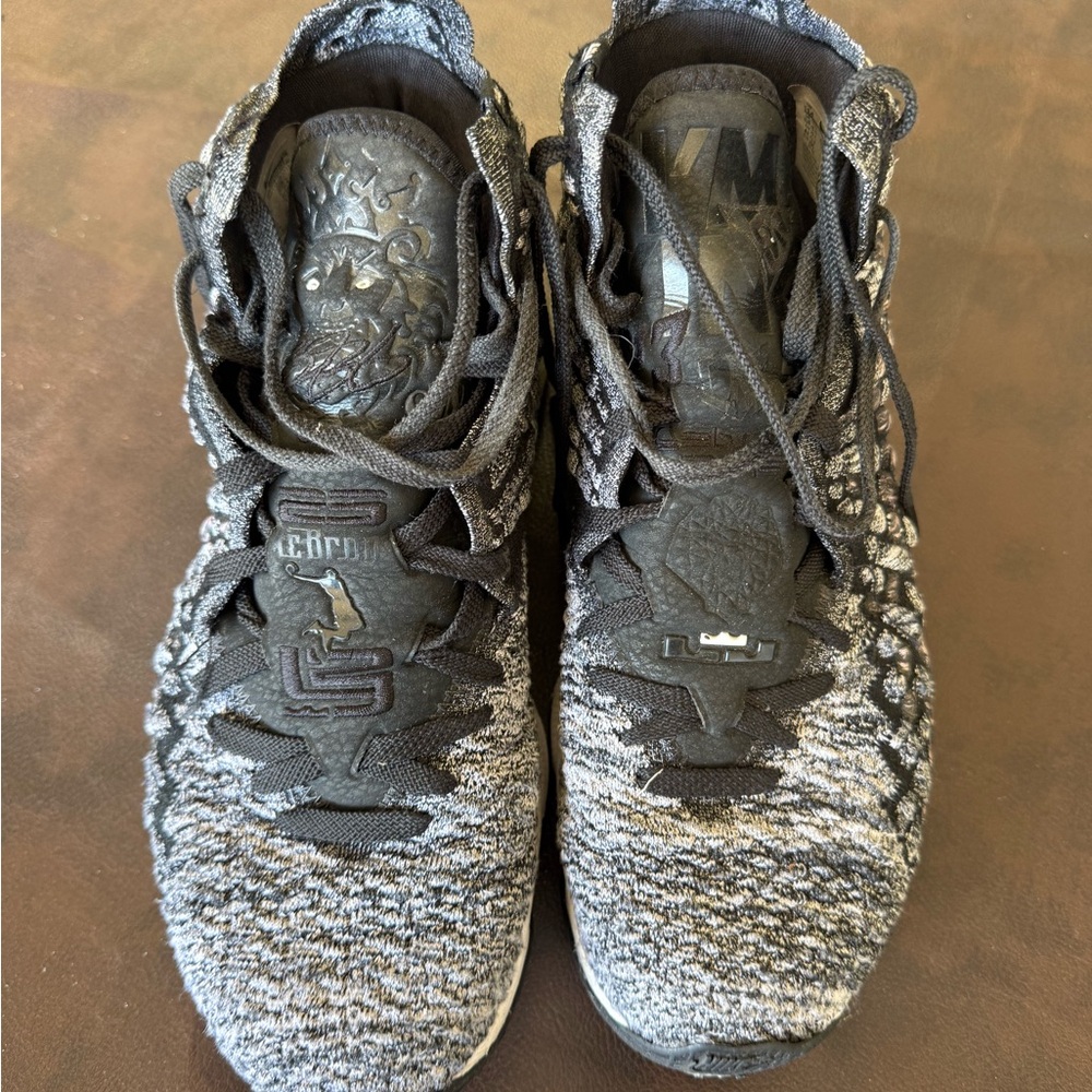 Nike Black and Gray Athletic Shoes LeBron